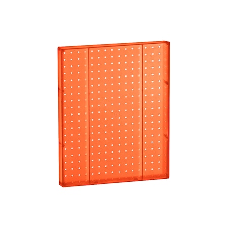 Azar Displays 16"W x 20.25"H Pegboard Panel - One sided, PK2 771620-ORG